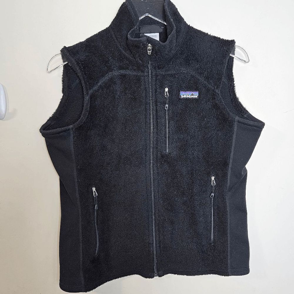 Patagonia Full Zip Classic Vintage Better Sweater Fleece Vest Women's Black Size